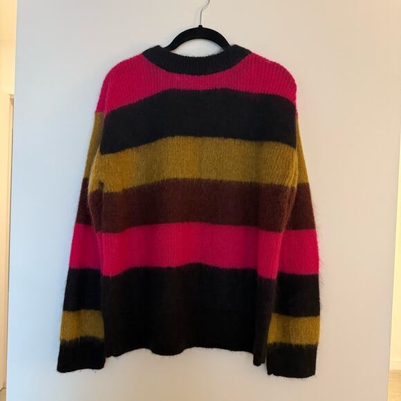 A.L.C. Waverly Sweater in Black Magenta Size XS - Picture 2 of 4